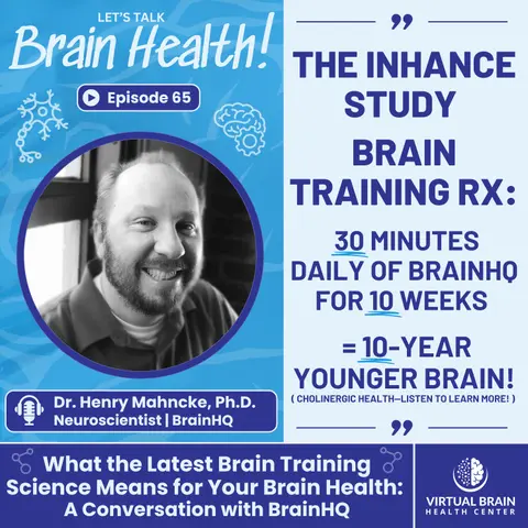 What the Latest Brain Training Science Means for Your Brain Health: A Conversation with the Lead Developer of BrainHQ, Dr. Henry Mahncke, Ph.D.