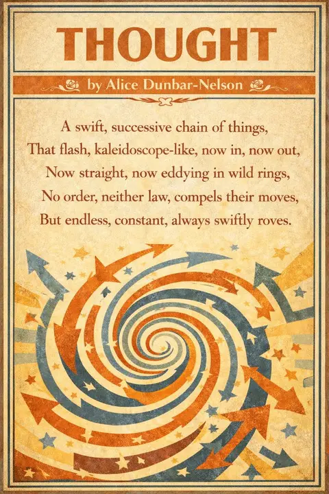 "Thought" by Alice Dunbar-Nelson