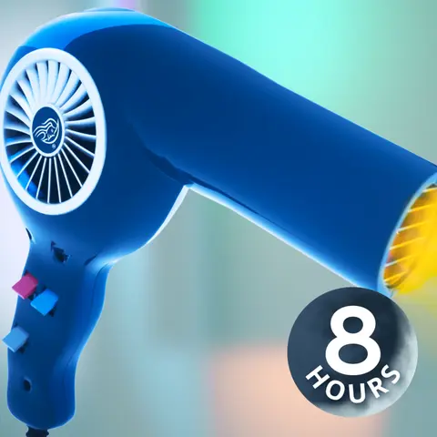 Hair Dryer Sleep Sounds | 8 Hour White Noise