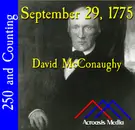 September 29, 1775: David McConaughy