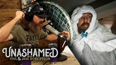 Ep 333 | Jase's Dramatic Fight Embarrasses Missy in Front of Guests, and Did Judas Have Free Will?