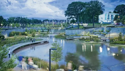 How a Storm Sewer Project Led to Designing an Urban Oasis​