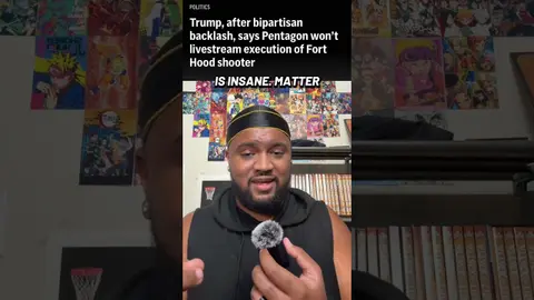 Donald Trump stops livestream execution #americanpolitics #donaldtrump #politicalnews #petehegseth