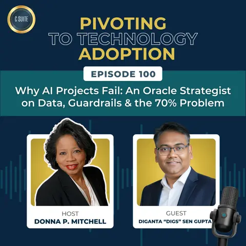 Why AI Projects Fail: An Oracle Strategist on Data, Guardrails & the 70% Problem | Diganta "Digs" Sen Gupta
