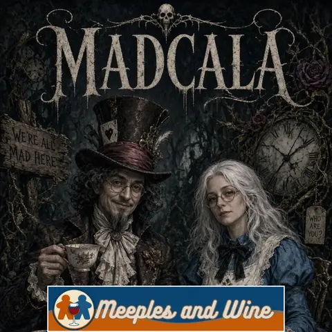 Madcala Review – Asymmetric Two-Player Wonderland Game + Gewürztraminer Blend