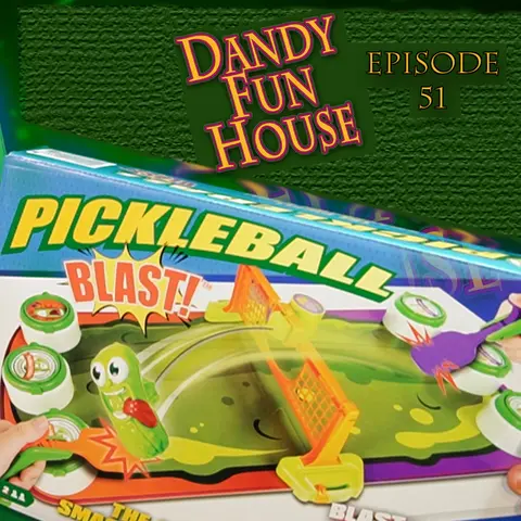 PICKLEBALL BLAST! Game Review, Unboxing and Assembly – Dandy Fun House episode 51