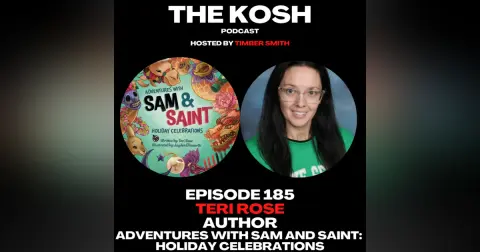 Episode 185: Teri Rose - Author of Adventures with Sam and Saint: Holiday Celebrations