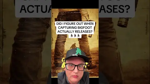 🚨 DID I FIGURE OUT WHEN CAPTURING BIGFOOT WILL ACTUALLY RELEASE ON AMAZON?! 👀👣 I’ve been digging