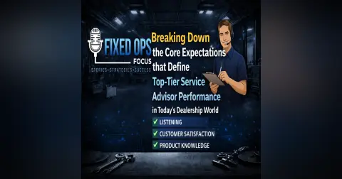 Episode 2 - Service Advisor Standards