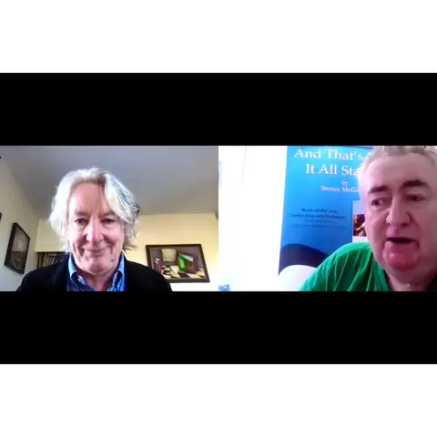 John D. Healy talks with an Irish author | It's Good to talk with Brian Leyden
