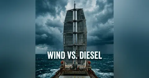 Why Cargo Ships Are Bringing Back Sails to Cut Emissions