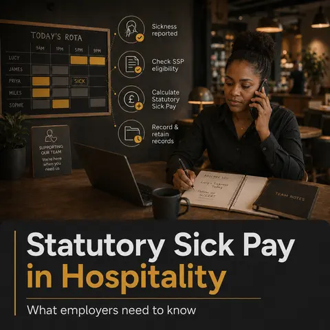 Statutory Sick Pay in Hospitality: What Employers Need to Know