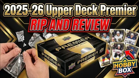2025-26 Upper Deck  Premier Hockey Rip and Review 