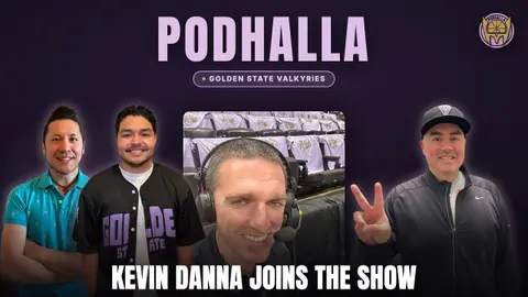 Valkyries Radio Voice Kevin Danna on Wins In Dallas & LA, Title Goals, Broadcast Life | Podhalla