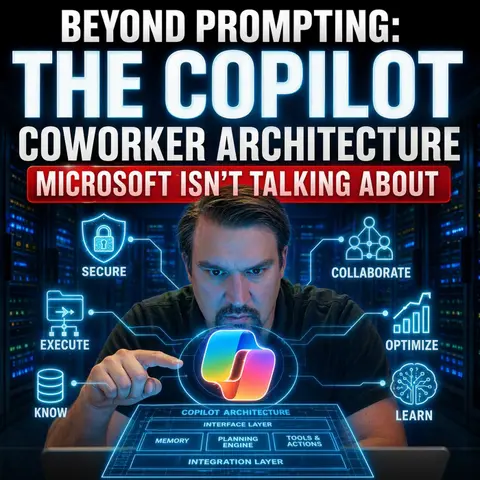 Microsoft Copilot Coworker Architecture Beyond Prompting