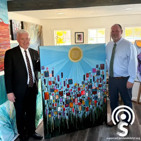 Episode 329: Elk Ridge Middle School Principal and His Huge Passion for Painting Works of Art