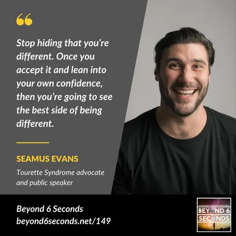 Tourette Syndrome in the public eye – with Seamus Evans