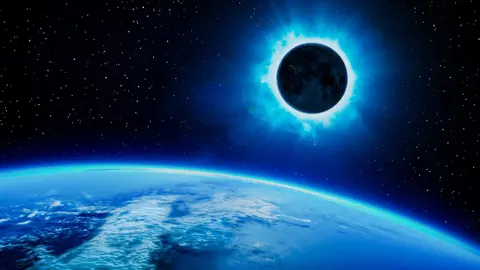 White Noise for Studying & Concentration | White Noise Total Solar Eclipse Live Stream