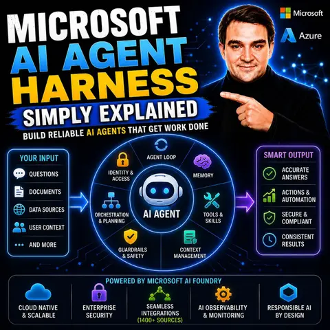 Microsoft AI Agent Harness - Simply Explained