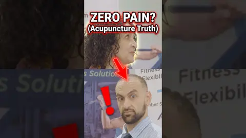 Why you won't feel a single acupuncture needle #healthtips #acupuncture #suprise #entrepreneur