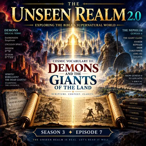 The Unseen Realm 2.0 | Cosmic Vocabulary III: Demons and the Giants of the Land