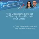 The Unexpected Impact of Sharing Ideas Outside Your Circle
