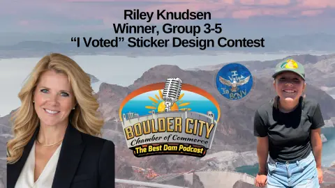 Riley Knudsen: Winner, Group 3-5, “I Voted” Sticker Design Contest