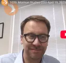 Announcement! CGU Mormon Studies Conf Apr 19, 2025!