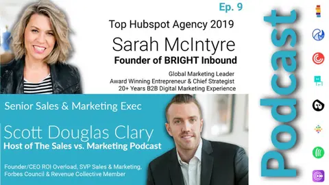 Sarah McIntyre, CEO of BRIGHT Inbound | Top Hubspot Agency 2019 |  SSP Interview