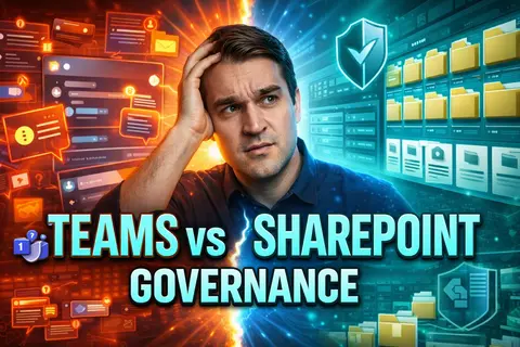 Teams vs SharePoint Governance in Microsoft 365