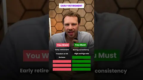 The things you must do if you want to retire early