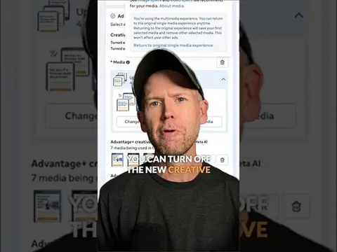Turn Off New Creative Workflow (Multimedia Experience)