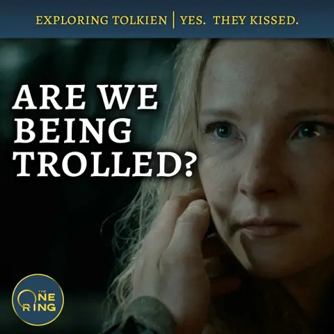 118. Yes.  Elrond kissed Galadriel.