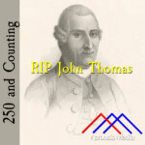 RIP John Thomas–June 2, 1776