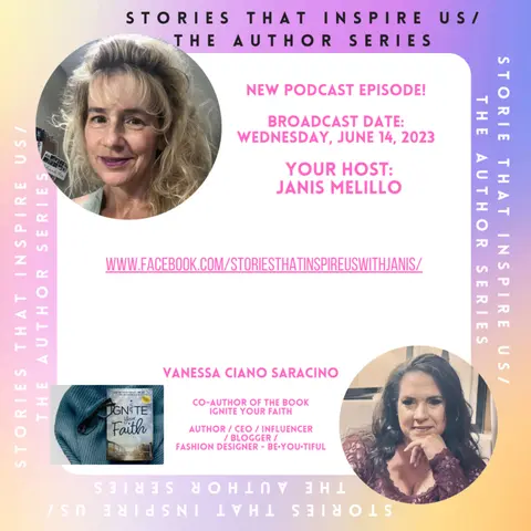 Stories That Inspire Us / The Author Series with Vanessa Ciano Saracino - 06.14.23