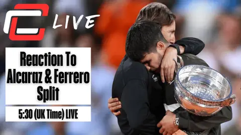 Reaction To Alcaraz & Ferrero Split! LIVE NOW 🇪🇸