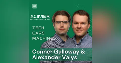 61. Conner Galloway, Founder, CEO, and Chief Science Officer; and Alexander Valys, Co-founder, President, and Chief Technology Officer, Xcimer