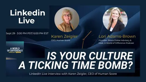 LinkedIn Live: Karen Zeigler (CEO, The Human Score)