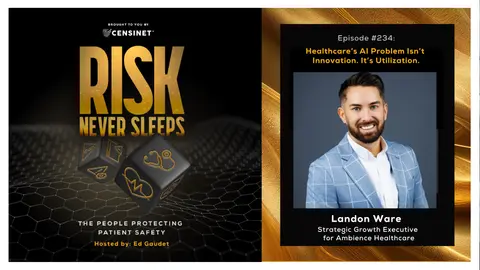 Episode #234. The Silent Collapse of Healthcare AI Adoption, with Landon Ware, Strategic Growth Executive for Ambience Healthcare