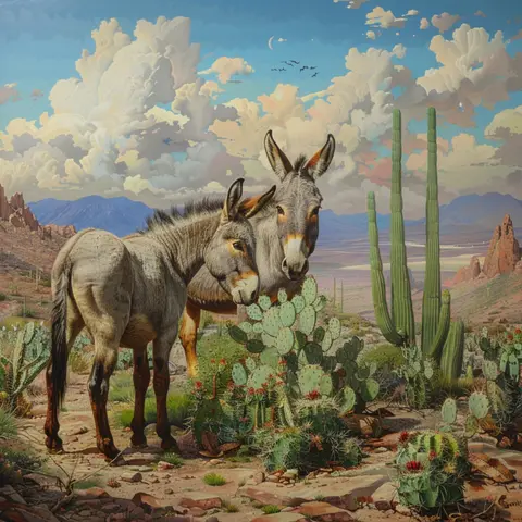 S5E33: From Starfleet to the Sonoran Desert: Coping With a Burro Onslaught