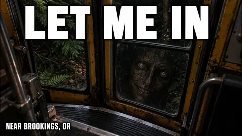A Face Appeared at Her Bus Door in the Oregon Woods