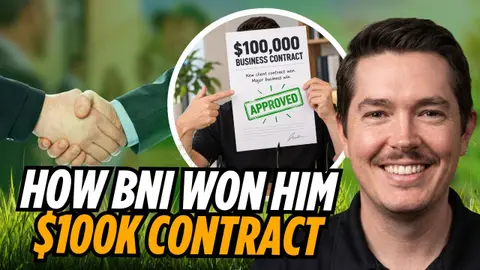 How BNI landed a Jim's Mowing franchisee a $100K contract
