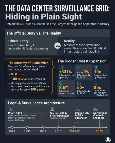 NSA Utah and the Massive Surveillance Grid Hiding in Plain Sight