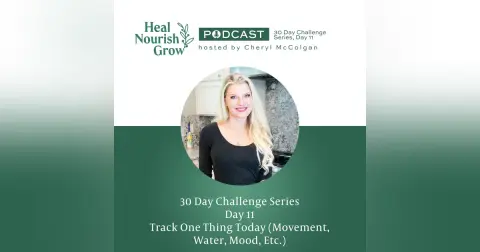 30 Day Challenge Series, Day 11: Track One Thing Today (Movement, Water, Mood, Etc.)