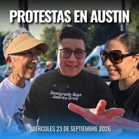 “¿Por qué ICE le disparó?” | Protesta en Austin tras el caso de Wilmer Rafael Garcés Pérez