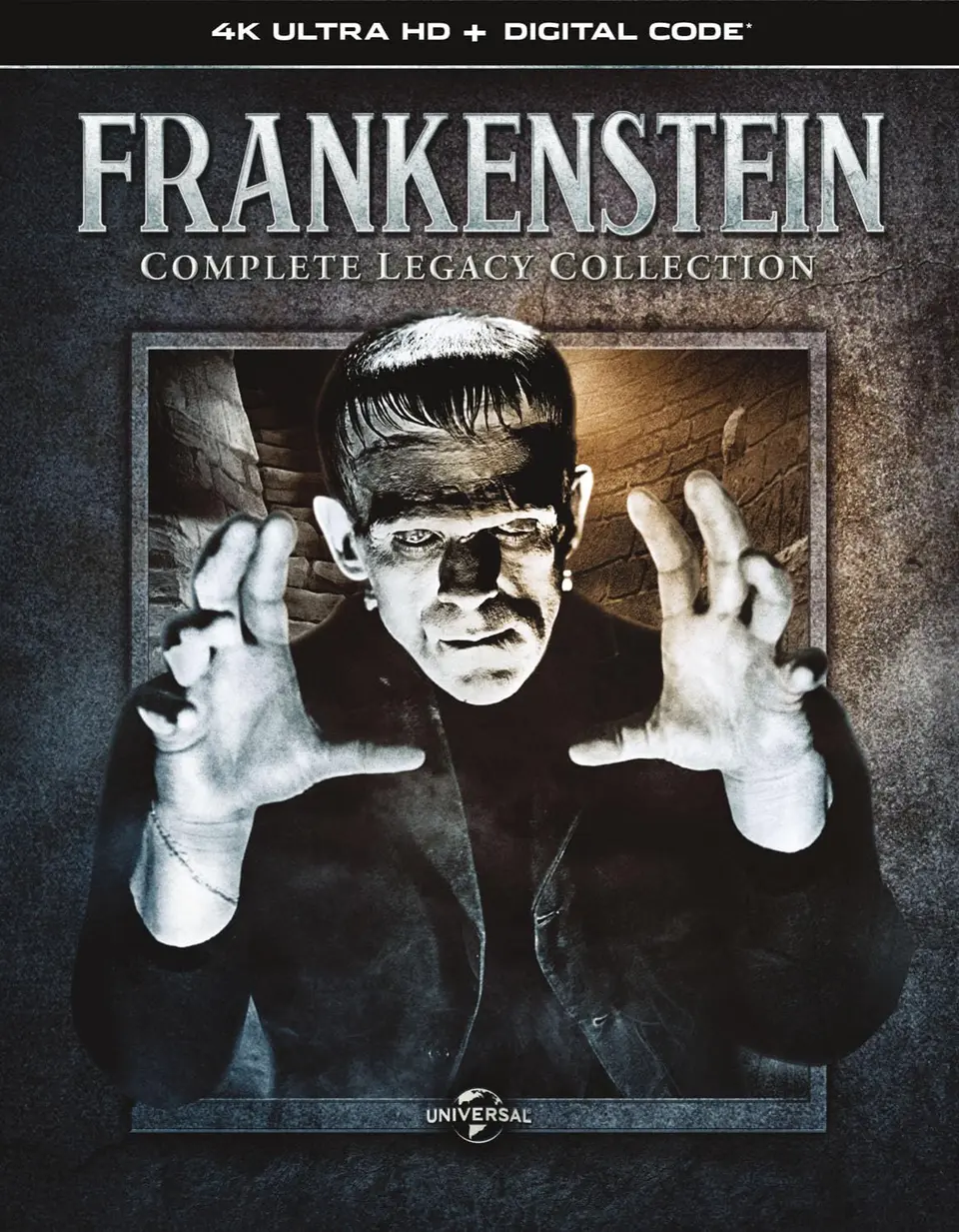 Frakenstein: Legacy 4K UHD Blu-Ray all 7 movies