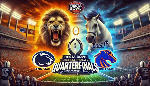 The Return to the Fiesta Bowl: (6) Penn State vs (3) Boise State