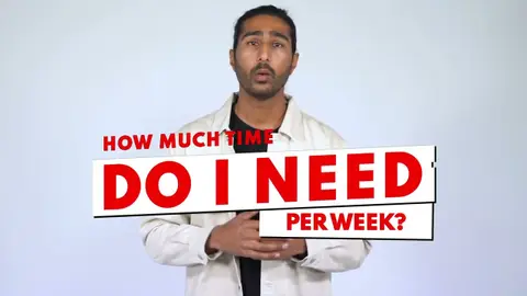 How much time do I need per week?