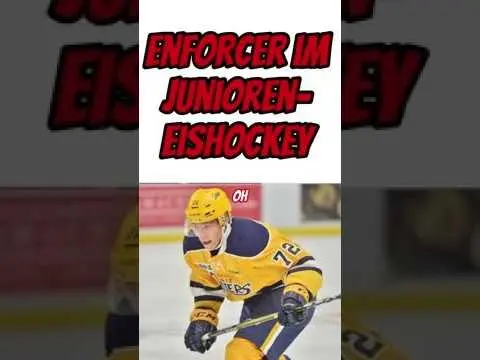Enforcer im Junioren-Eishockey wie in der NHL