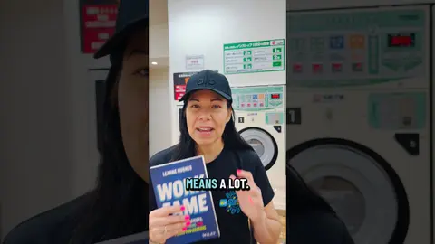 Hard launching my new book WORK FAME from a laundromat in Osaka